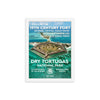 Dry Tortugas National Park Poster (Framed) - WPA Style