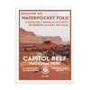 Capitol Reef National Park Poster (Framed) - WPA Style