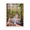 Congaree National Park Poster (Framed) - WPA Style copy