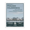 Gates of the Arctic National Park Poster (Framed) - WPA Style
