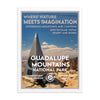 Guadalupe Mountains National Park Poster (Framed) - WPA Style