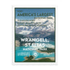Wrangell‚ St.Elias National Park Poster (Framed) - WPA Style