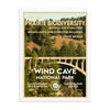 Wind Cave National Park Poster (Framed) - WPA Style