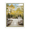 Shenandoah National Park Poster (Framed) - WPA Style