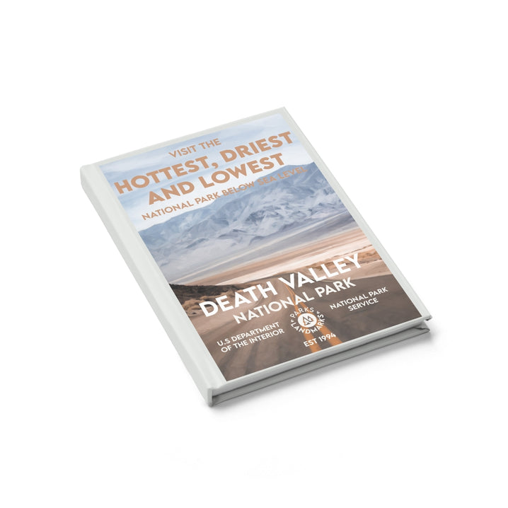 Death Valley National Park Spiral Bound Journal - Lined - WPA Style