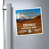 Denali National Park Magnet - WPA Style