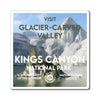 Kings Canyon National Park Magnet - WPA Style