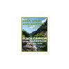 Black Canyon National Park Poster Sticker - WPA Style