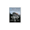 Yosemite National Park Sticker - Visit Half Dome