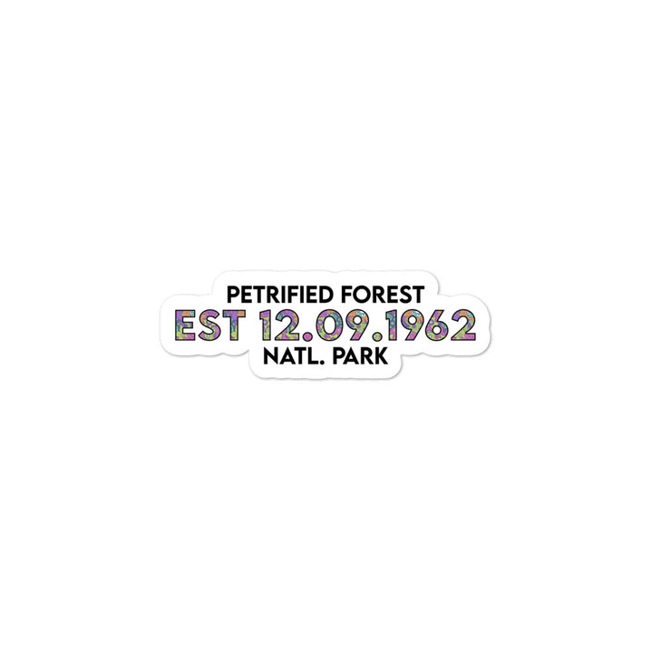Petrified Forest National Park Sticker - Established Line