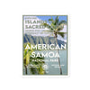 American Samoa National Park Sticker - WPA Style