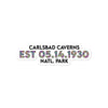 Carlsbad Caverns National Park Sticker - Established Line