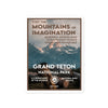 Grand Teton National Park Sticker - WPA Style