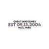 Great Sand Dunes National Park Sticker - Established Line