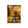 Wind Cave National Park Sticker - WPA Style