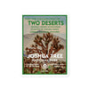 Joshua Tree National Park Sticker - WPA Style