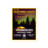 Voyageurs National Park Sticker - WPA Style