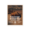 Theodore Roosevelt National Park Sticker - WPA Style