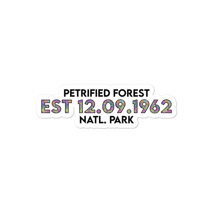 Petrified Forest National Park Sticker - Established Line