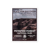 Petrified Forest National Park Sticker - WPA Style