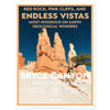 Bryce Canyon National Park Poster Sticker - WPA Style