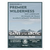 Gates of the Arctic National Park Sticker - WPA Style