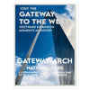 Gateway Arch National Park Sticker - WPA Style