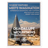 Guadalupe Mountains National Park Sticker - WPA Style