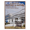 Hot Springs National Park Sticker - WPA Style