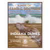 Indiana Dunes National Park Sticker - WPA Style