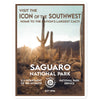Saguaro National Park Sticker - WPA Style