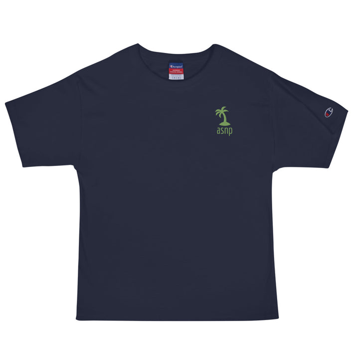 ASNP Happy Palm Shirt - American Samoa National Park Embroidered Shirt - Parks and Landmarks // Champion