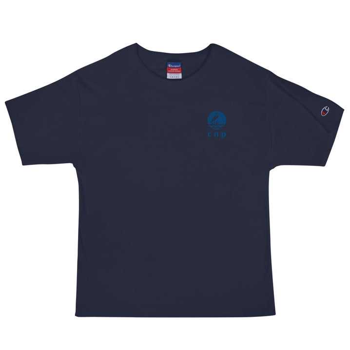 CNP Happy Blue Heron Shirt - Congaree National Park Embroidered Shirt - Parks and Landmarks // Champion