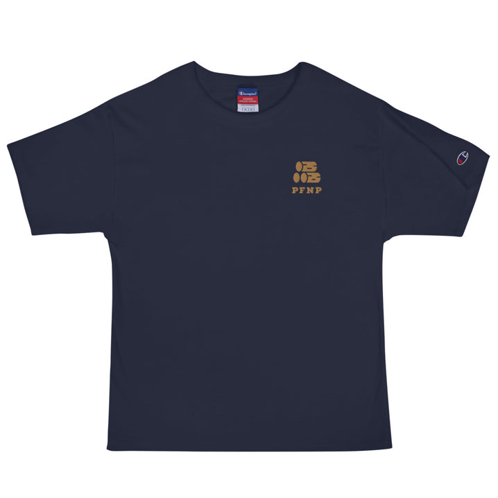 PFNP Happy Petrified Wood Shirt - Petrified Forest  National Park Embroidered Shirt - Parks and Landmarks // Champion