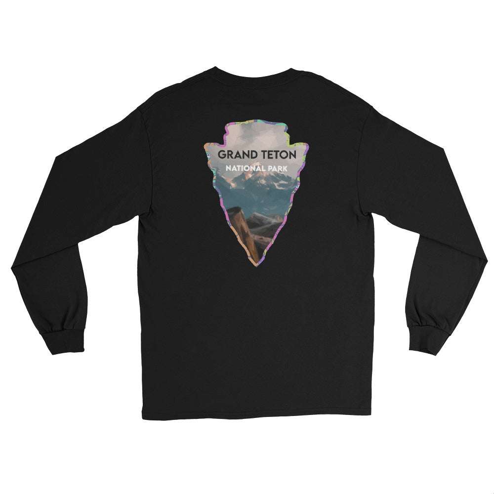 Grand Teton National Park Long Sleeve Shirt Unisex - Established Line