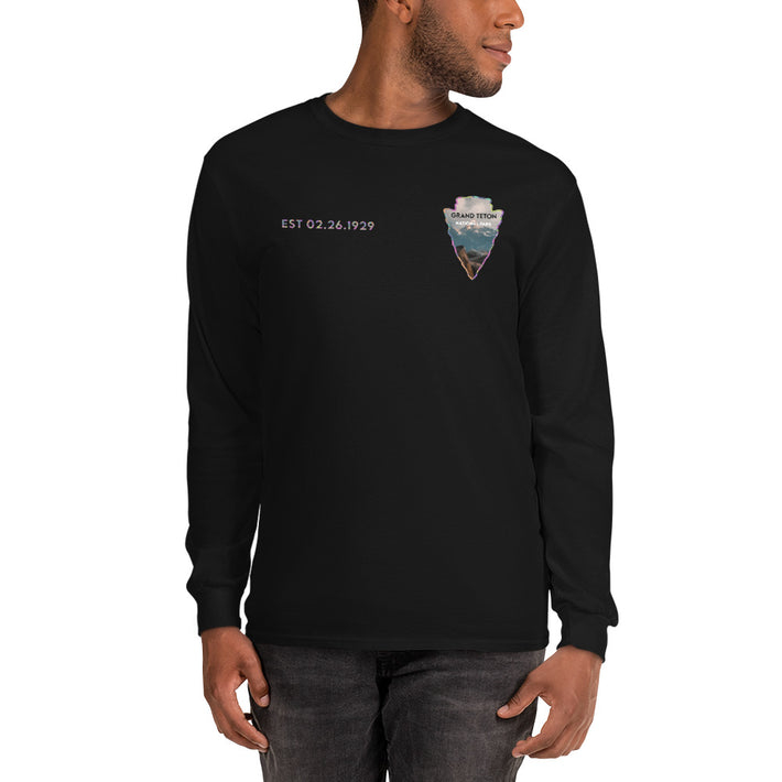 Grand Teton National Park Long Sleeve Shirt Unisex - Established Line