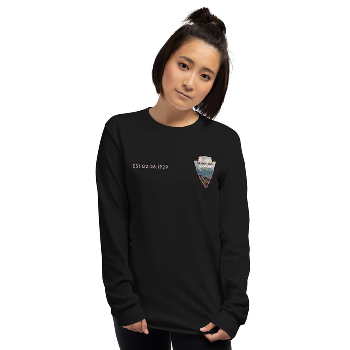 Grand Teton National Park Long Sleeve Shirt Unisex - Established Line