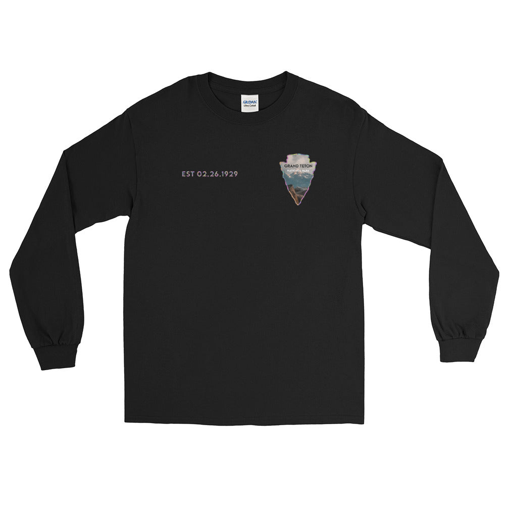 Grand Teton National Park Long Sleeve Shirt Unisex - Established Line