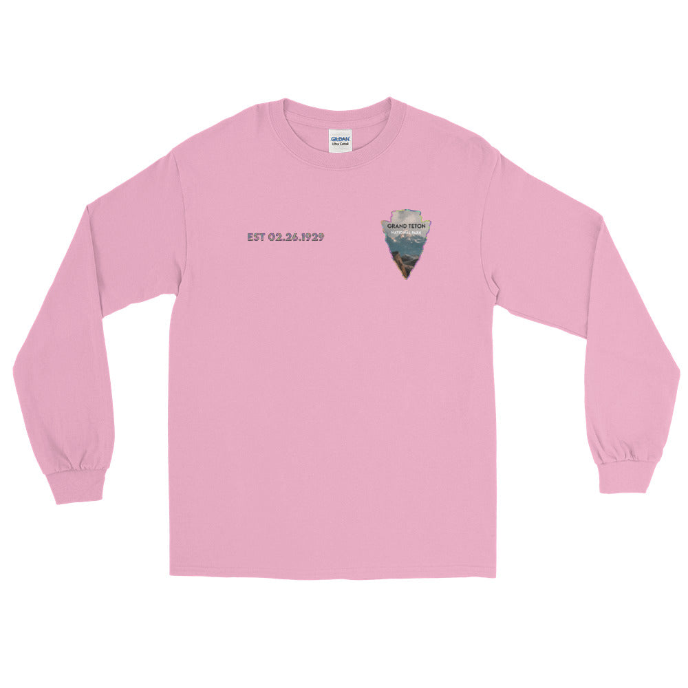 Grand Teton National Park Long Sleeve Shirt Unisex - Established Line