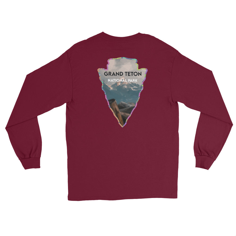 Grand Teton National Park Long Sleeve Shirt Unisex - Established Line