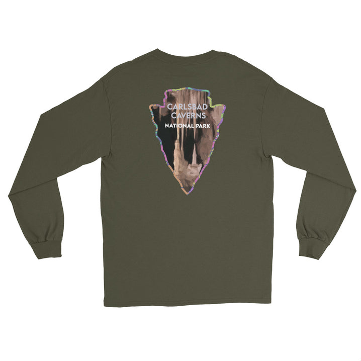 Carlsbad Caverns National Park Long Sleeve Shirt Unisex - Established Line