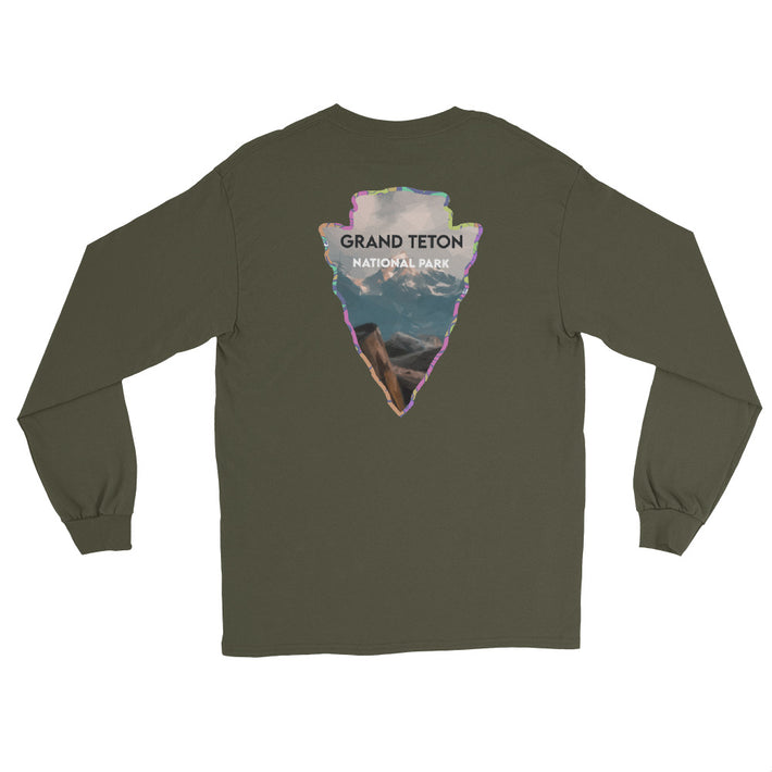 Grand Teton National Park Long Sleeve Shirt Unisex - Established Line