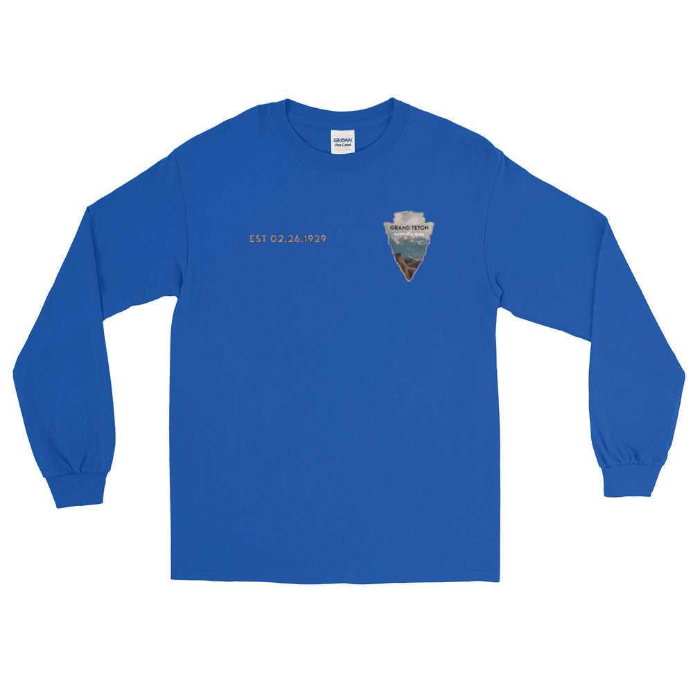 Grand Teton National Park Long Sleeve Shirt Unisex - Established Line