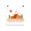 Good Days Poster - Grand Teton National Park Poster
