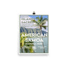 American Samoa National Park Poster - WPA Style