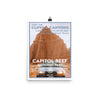 Capitol Reef National Park Poster- Off Road - WPA Style