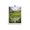 Glacier Bay National Park Poster - WPA Style