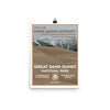 Great Sand Dunes National Park Poster - WPA Style