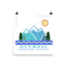 Good Days Poster - Olympic National Park Poster