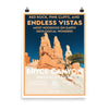 Bryce Canyon National Park Poster - WPA Style